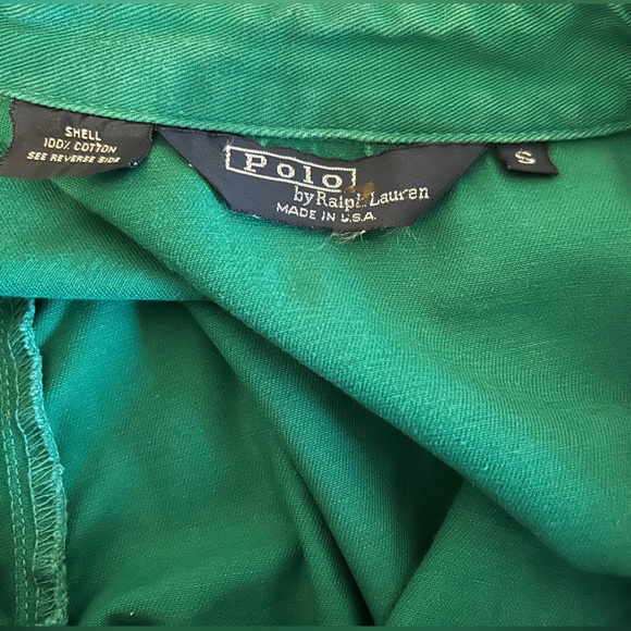 Vintage Ralph Lauren Polo Unisex Vintage Kelly Green Harrington Jacket - Picture 7 of 7